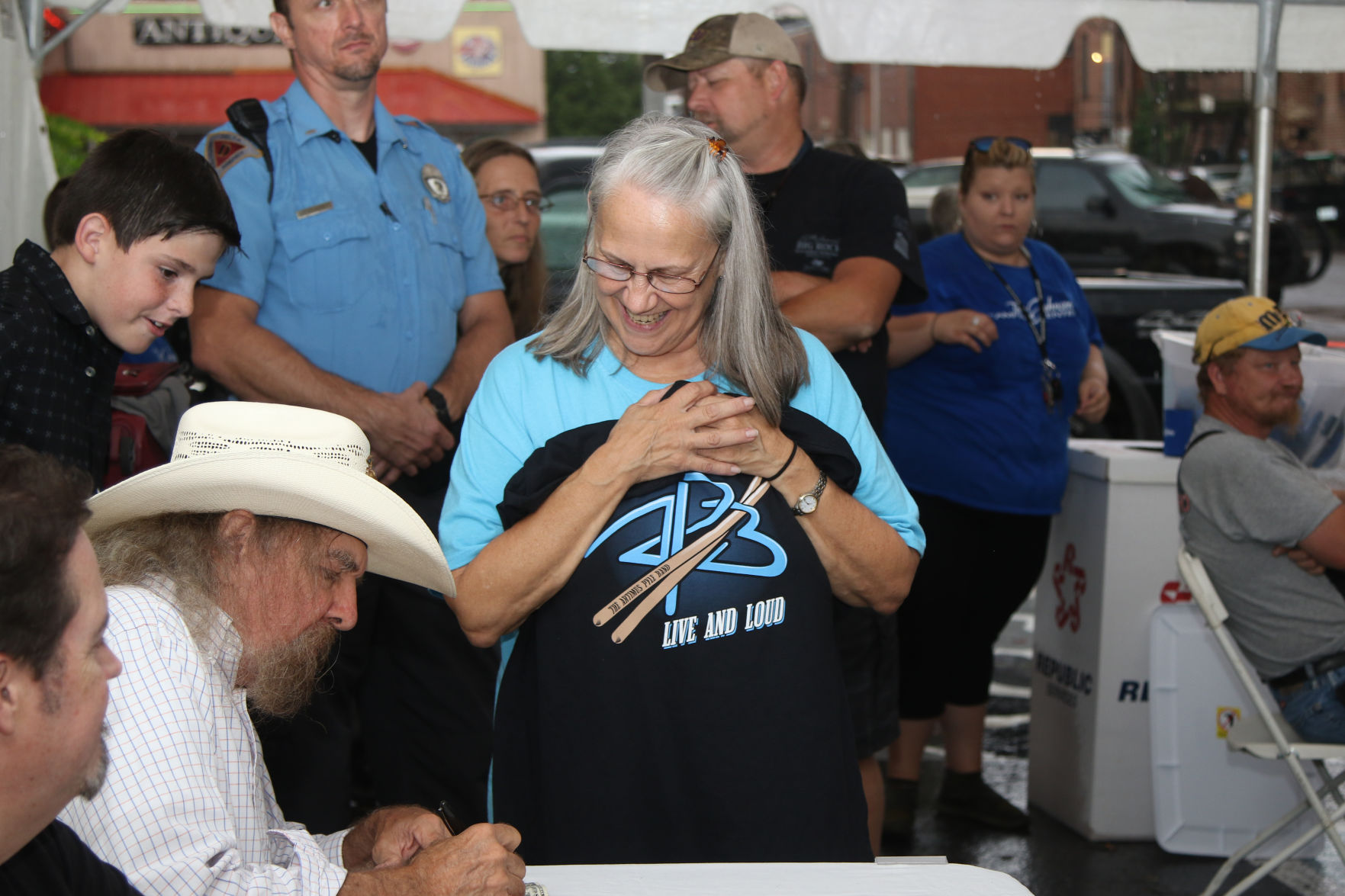 Artimus Pyle Band meet & greet @ Myras Valdese 8_2_19-6592.JPG